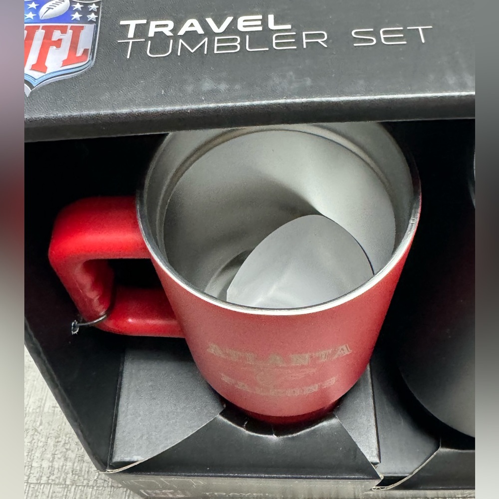 Atlanta Falcons NCAA 24/40oz Travel Tumbler No Lid Included New - Picture 2 of 8